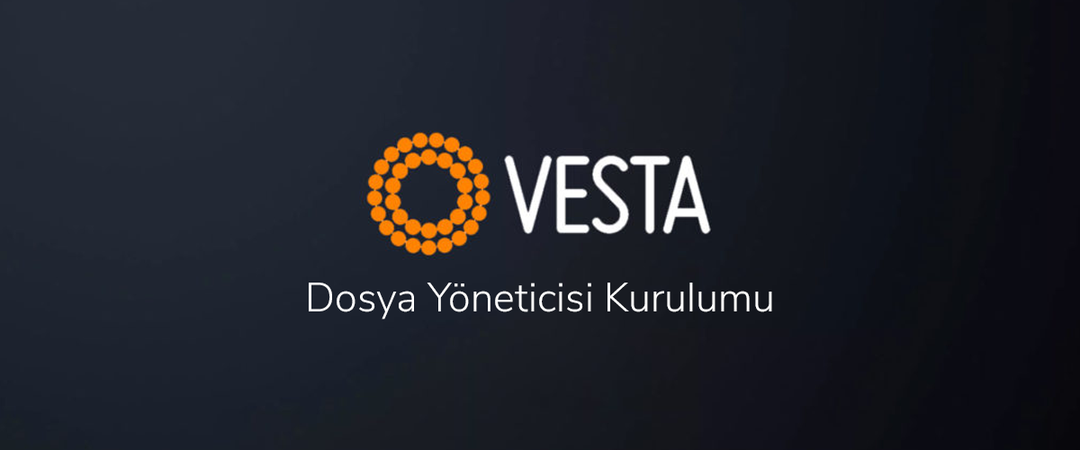 Vesta CP Dosya Yöneticisi Kurulumu